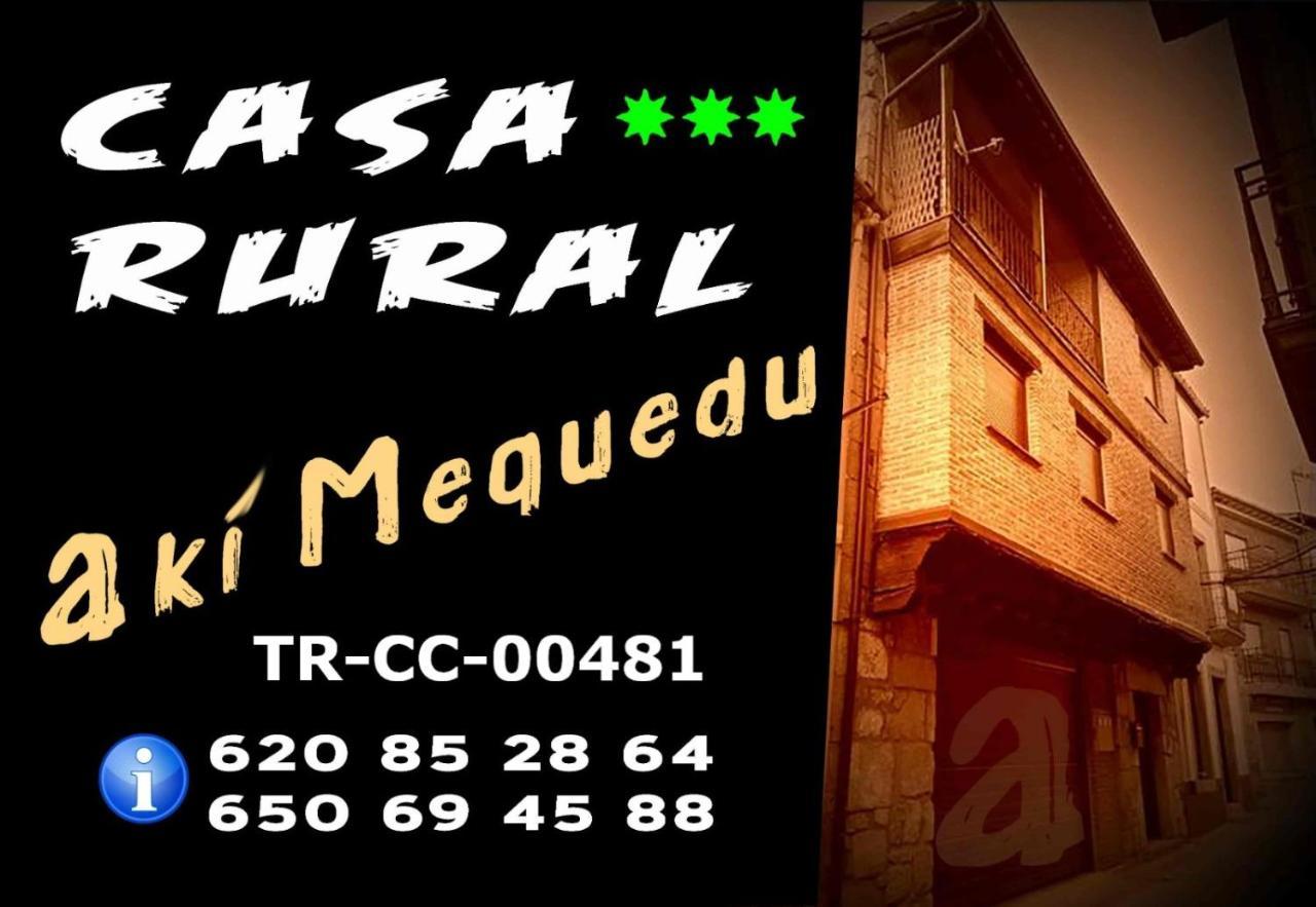 Casa Rural Akimequedu 발베르데델프레스노 외부 사진